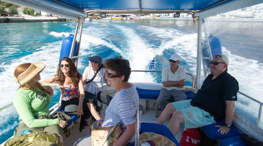 Boat tour southern Crete