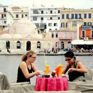 Vegans in Chania Crete